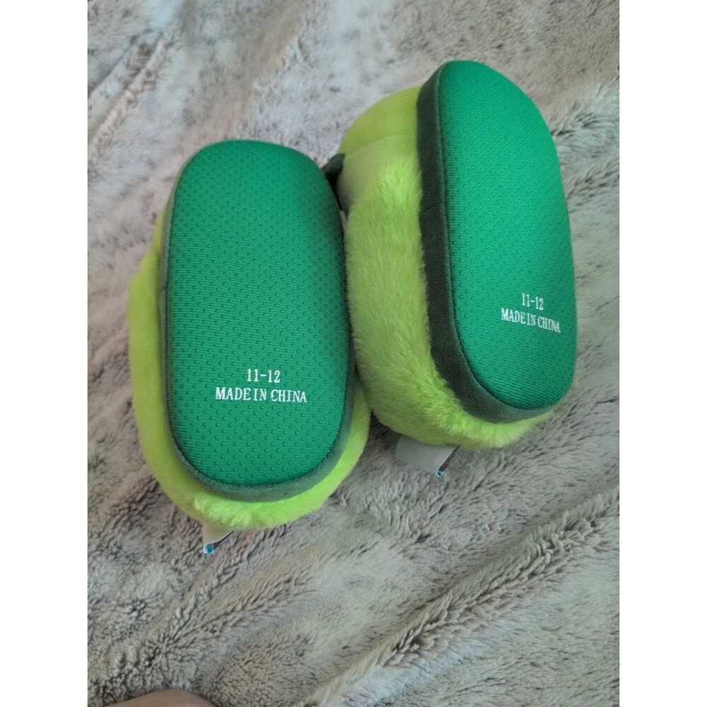 Squishmallows Toddler and Kids Character-head Scuff Slippers Size 11-12